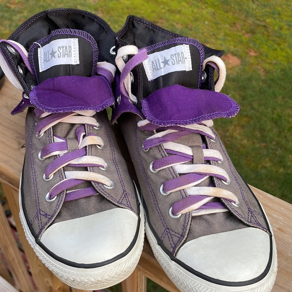 Converse Double Layer High Tops M12/ W14 - image 4